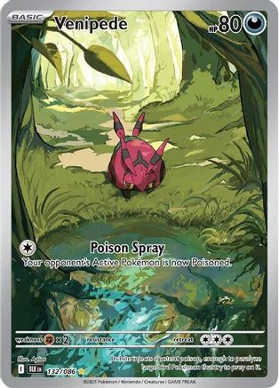 Venipede - 132/086 (132) [SV: Black Bolt] Holofoil - Deck Out Gaming