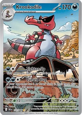 Krookodile - 137/086 (137) [SV: Black Bolt] Holofoil - Deck Out Gaming