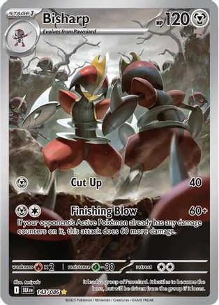 Bisharp - 143/086 (143) [SV: Black Bolt] Holofoil - Deck Out Gaming