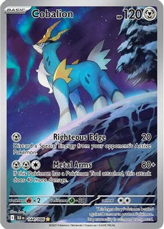 Cobalion - 144/086 (144) [SV: Black Bolt] Holofoil - Deck Out Gaming