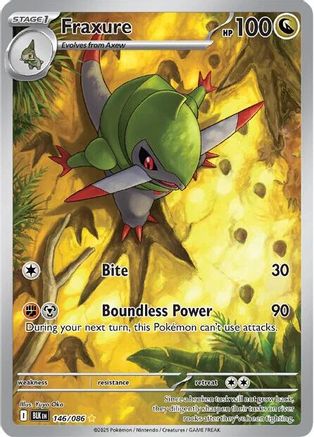Fraxure - 146/086 (146) [SV: Black Bolt] Holofoil - Deck Out Gaming