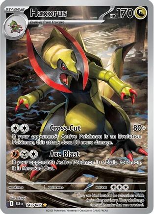 Haxorus - 147/086 (147) [SV: Black Bolt] Holofoil - Deck Out Gaming