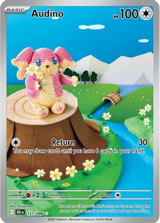 Audino - 151/086 (151) [SV: Black Bolt] Holofoil - Deck Out Gaming
