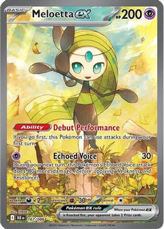 Meloetta ex - 167/086 (167) [SV: Black Bolt] Holofoil - Deck Out Gaming
