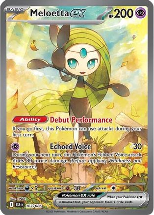 Meloetta ex - 167/086 (167) [SV: Black Bolt] Holofoil - Deck Out Gaming