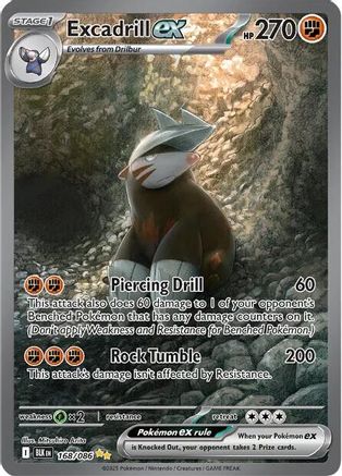 Excadrill ex - 168/086 (168) [SV: Black Bolt] Holofoil - Deck Out Gaming