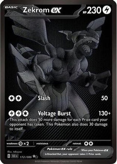 Zekrom ex - 172/086 (172) [SV: Black Bolt] Holofoil - Deck Out Gaming