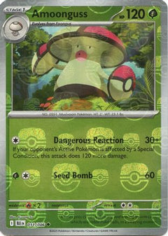 Amoonguss (Master Ball Pattern) (11) [SV: Black Bolt] Holofoil - Deck Out Gaming