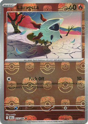 Larvesta (Master Ball Pattern) (15) [SV: Black Bolt] Holofoil - Deck Out Gaming