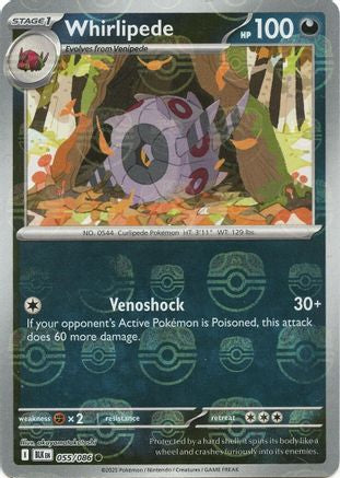 Whirlipede (Master Ball Pattern) (55) [SV: Black Bolt] Holofoil - Deck Out Gaming