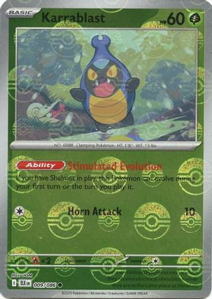 Karrablast (Poke Ball Pattern) (9) [SV: Black Bolt] Holofoil - Deck Out Gaming