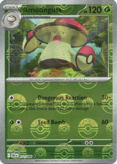 Amoonguss (Poke Ball Pattern) (11) [SV: Black Bolt] Holofoil - Deck Out Gaming