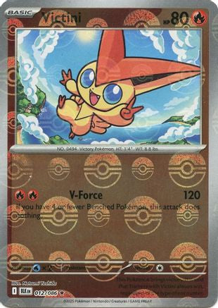 Victini (Poke Ball Pattern) (12) [SV: Black Bolt] Holofoil - Deck Out Gaming