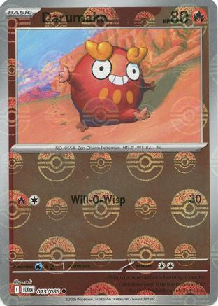 Darumaka (Poke Ball Pattern) (13) [SV: Black Bolt] Holofoil - Deck Out Gaming
