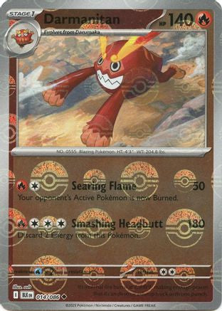 Darmanitan (Poke Ball Pattern) (14) [SV: Black Bolt] Holofoil - Deck Out Gaming