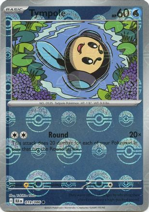 Tympole (Poke Ball Pattern) (19) [SV: Black Bolt] Holofoil - Deck Out Gaming
