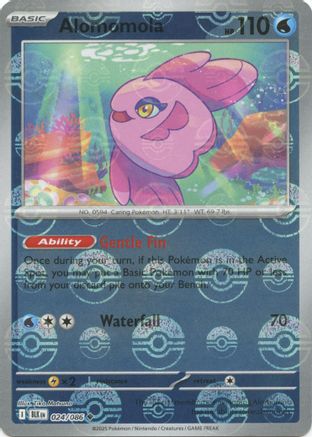Alomomola (Poke Ball Pattern) (24) [SV: Black Bolt] Holofoil - Deck Out Gaming