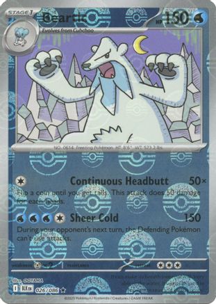 Beartic (Poke Ball Pattern) (26) [SV: Black Bolt] Holofoil - Deck Out Gaming