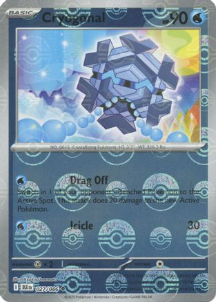 Cryogonal (Poke Ball Pattern) (27) [SV: Black Bolt] Holofoil - Deck Out Gaming