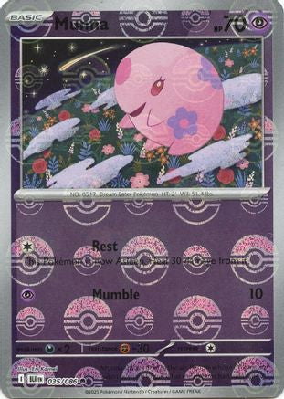 Munna (Poke Ball Pattern) (35) [SV: Black Bolt] Holofoil - Deck Out Gaming