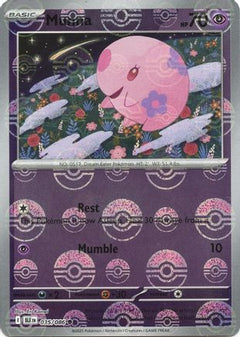 Munna (Poke Ball Pattern) (35) [SV: Black Bolt] Holofoil - Deck Out Gaming