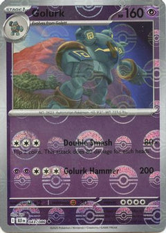 Golurk (Poke Ball Pattern) (43) [SV: Black Bolt] Holofoil - Deck Out Gaming