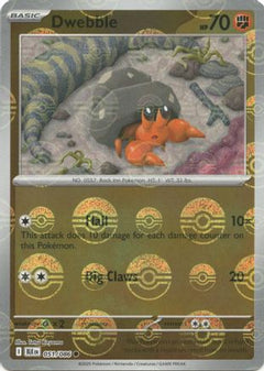 Dwebble (Poke Ball Pattern) (51) [SV: Black Bolt] Holofoil - Deck Out Gaming