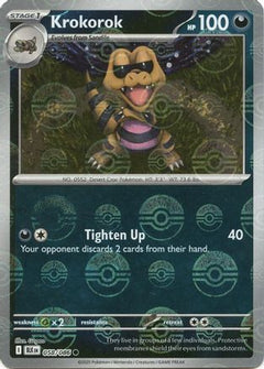 Krokorok (Poke Ball Pattern) (58) [SV: Black Bolt] Holofoil - Deck Out Gaming