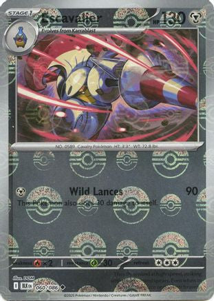 Escavalier (Poke Ball Pattern) (60) [SV: Black Bolt] Holofoil - Deck Out Gaming