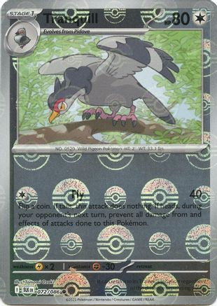 Tranquill (Poke Ball Pattern) (72) [SV: Black Bolt] Holofoil - Deck Out Gaming