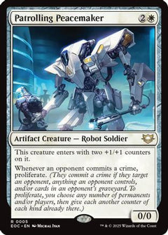 Patrolling Peacemaker (5) [Commander: Edge of Eternities] - Deck Out Gaming