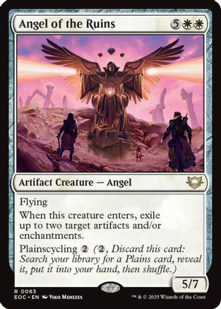 Angel of the Ruins (63) [Commander: Edge of Eternities] - Deck Out Gaming
