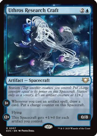 Uthros Research Craft (7) [Commander: Edge of Eternities] - Deck Out Gaming