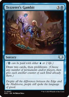 Tezzeret's Gambit (47) [Commander: Edge of Eternities] - Deck Out Gaming