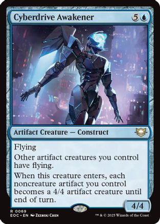 Cyberdrive Awakener (69) [Commander: Edge of Eternities] - Deck Out Gaming