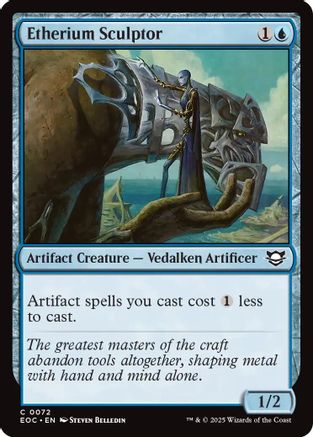 Etherium Sculptor (72) [Commander: Edge of Eternities] - Deck Out Gaming