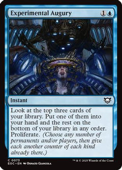 Experimental Augury (73) [Commander: Edge of Eternities] - Deck Out Gaming