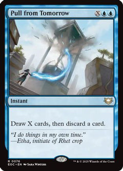 Pull from Tomorrow (76) [Commander: Edge of Eternities] - Deck Out Gaming