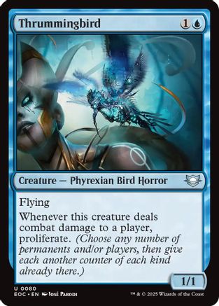 Thrummingbird (80) [Commander: Edge of Eternities] - Deck Out Gaming