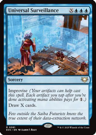 Universal Surveillance (81) [Commander: Edge of Eternities] - Deck Out Gaming