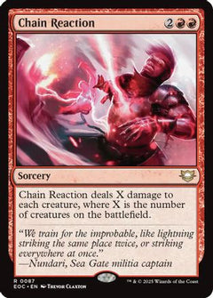 Chain Reaction (87) [Commander: Edge of Eternities] - Deck Out Gaming