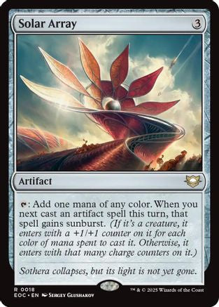 Solar Array (18) [Commander: Edge of Eternities] - Deck Out Gaming