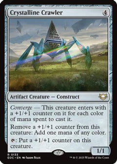 Crystalline Crawler (133) [Commander: Edge of Eternities] - Deck Out Gaming