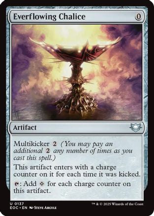 Everflowing Chalice (137) [Commander: Edge of Eternities] - Deck Out Gaming
