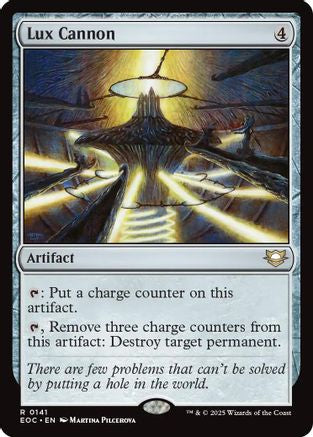 Lux Cannon (141) [Commander: Edge of Eternities] - Deck Out Gaming