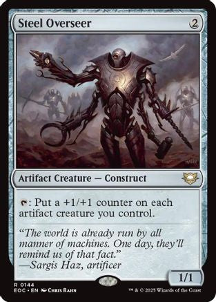 Steel Overseer (144) [Commander: Edge of Eternities] - Deck Out Gaming