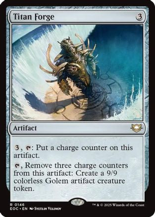 Titan Forge (146) [Commander: Edge of Eternities] - Deck Out Gaming