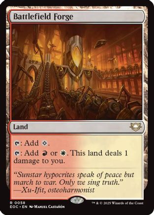 Battlefield Forge (58) [Commander: Edge of Eternities] - Deck Out Gaming