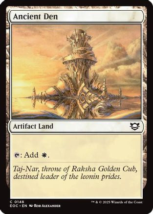 Ancient Den (148) [Commander: Edge of Eternities] - Deck Out Gaming