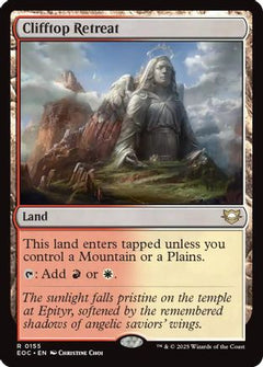 Clifftop Retreat (155) [Commander: Edge of Eternities] - Deck Out Gaming